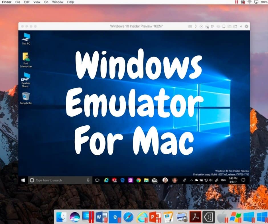 win emulator mac
